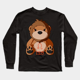 Leo Teddy Bear Long Sleeve T-Shirt